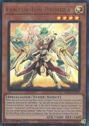 Image of Centur-Ion Primera (Ultra Rare) (RA05-EN030) - Rarity Collection 5 1st Edition
