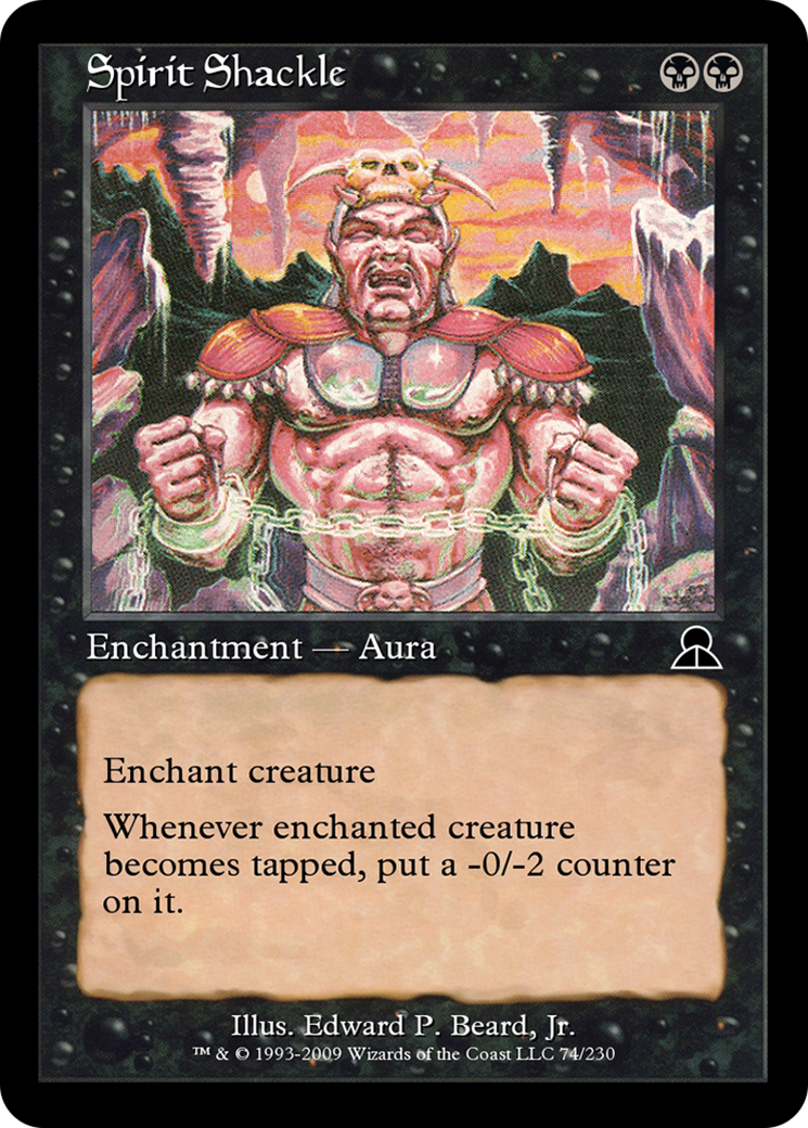 Image of Spirit Shackle (ME3-074) - Masters Edition III Foil