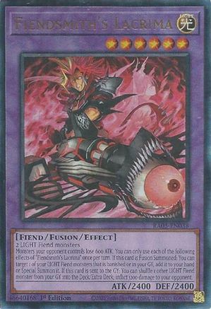 Image of Fiendsmith's Lacrima (Ultimate Rare) (RA05-EN038) - Rarity Collection 5 1st Edition