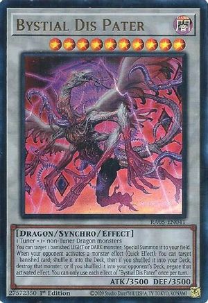 Image of Bystial Dis Pater (Ultra Rare) (RA05-EN041) - Rarity Collection 5 1st Edition