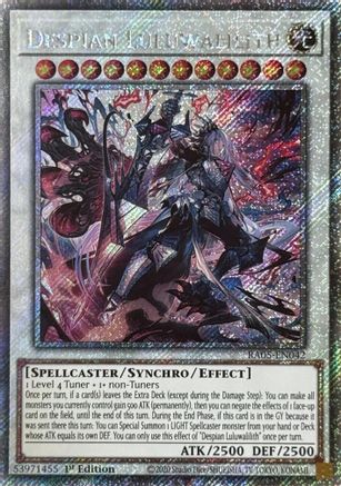 Image of Despian Luluwalilith (Platinum Secret Rare) (RA05-EN042) - Rarity Collection 5 1st Edition