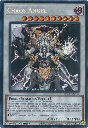 Image of Chaos Angel (Secret Rare) (RA05-EN043) - Rarity Collection 5 1st Edition