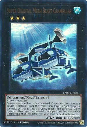 Image of Super Quantal Mech Beast Grampulse (Ultra Rare) (RA05-EN048) - Rarity Collection 5 1st Edition