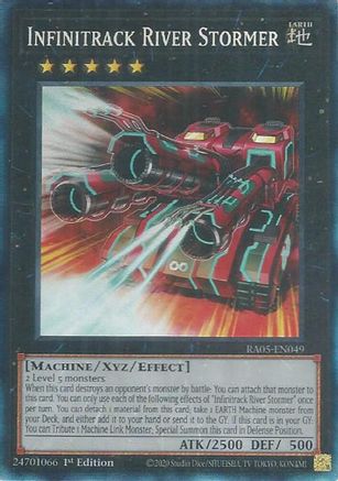 Image of Infinitrack River Stormer (Collector's Rare) (RA05-EN049) - Rarity Collection 5 1st Edition