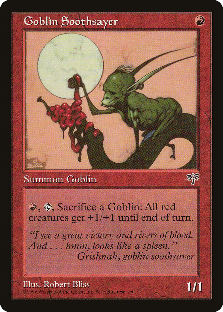 Image of Goblin Soothsayer (MIR-) - Mirage