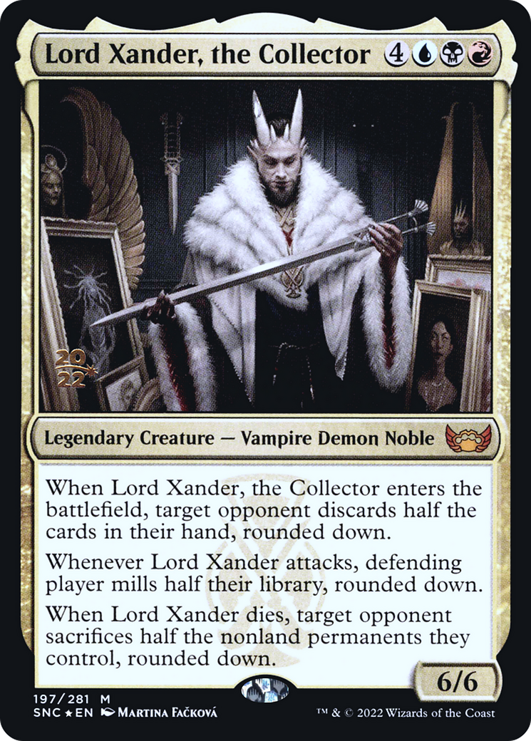 Image of Lord Xander, the Collector (PRE-197) - Streets of New Capenna Promos Foil