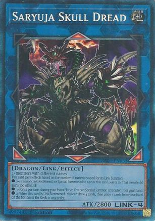 Image of Saryuja Skull Dread (Collector's Rare) (RA05-EN053) - Rarity Collection 5 1st Edition