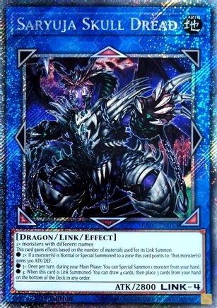Image of Saryuja Skull Dread (Platinum Secret Rare) (RA05-EN053) - Rarity Collection 5 1st Edition