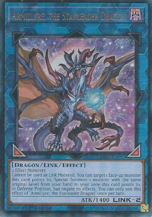 Image of Armillyre, the Starleader Dragon (Ultimate Rare) (RA05-EN055) - Rarity Collection 5 1st Edition