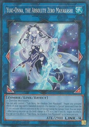Image of Yuki-Onna, the Absolute Zero Mayakashi (Collector's Rare) (RA05-EN057) - Rarity Collection 5 1st Edition