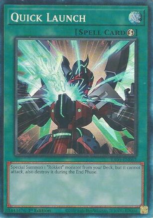 Image of Quick Launch (Collector's Rare) (RA05-EN062) - Rarity Collection 5 1st Edition