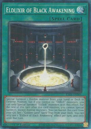 Image of Eldlixir of Black Awakening (Collector's Rare) (RA05-EN065) - Rarity Collection 5 1st Edition