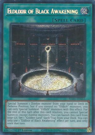 Image of Eldlixir of Black Awakening (Secret Rare) (RA05-EN065) - Rarity Collection 5 1st Edition