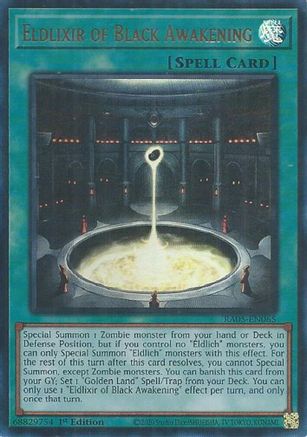 Image of Eldlixir of Black Awakening (Ultra Rare) (RA05-EN065) - Rarity Collection 5 1st Edition