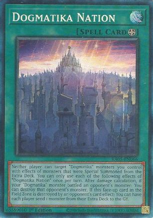 Image of Dogmatika Nation (Collector's Rare) (RA05-EN066) - Rarity Collection 5 1st Edition