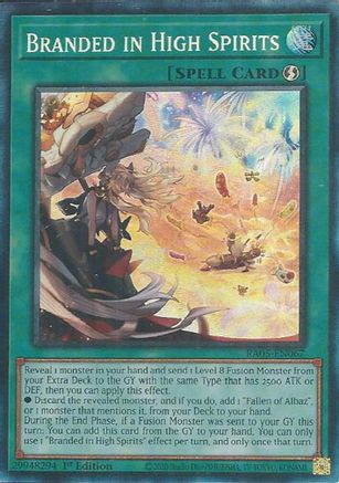 Image of Branded in High Spirits (Collector's Rare) (RA05-EN067) - Rarity Collection 5 1st Edition