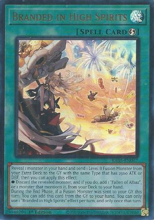Image of Branded in High Spirits (Ultra Rare) (RA05-EN067) - Rarity Collection 5 1st Edition