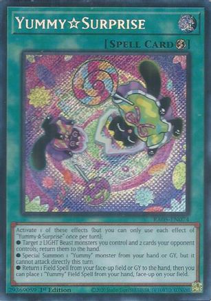 Image of YummySurprise (Secret Rare) (RA05-EN074) - Rarity Collection 5 1st Edition