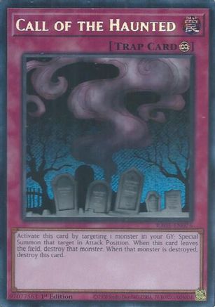 Image of Call of the Haunted (Secret Rare) (RA05-EN076) - Rarity Collection 5 1st Edition