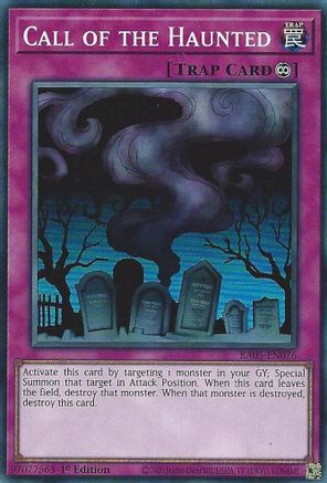 Image of Call of the Haunted (RA05-EN076) - Rarity Collection 5 1st Edition