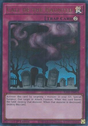 Image of Call of the Haunted (Ultra Rare) (RA05-EN076) - Rarity Collection 5 1st Edition