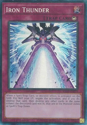 Image of Iron Thunder (Collector's Rare) (RA05-EN079) - Rarity Collection 5 1st Edition