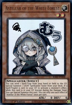 Image of Astellar of the White Forest (RA05-EN100) - Rarity Collection 5 1st Edition