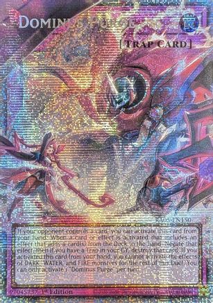 Image of Dominus Purge (Starlight Rare) (Extended Art) (RA05-EN150) - Rarity Collection 5 1st Edition