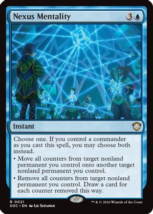 Image of Nexus Mentality (SOC-021) - Commander: Secrets of Strixhaven