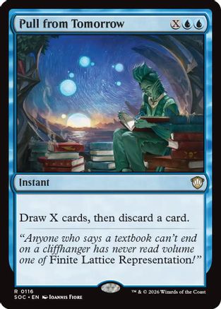 Image of Pull from Tomorrow (SOC-116) - Commander: Secrets of Strixhaven