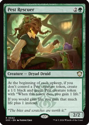 Image of Pet Rescuer (SOC-042) - Commander: Secrets of Strixhaven