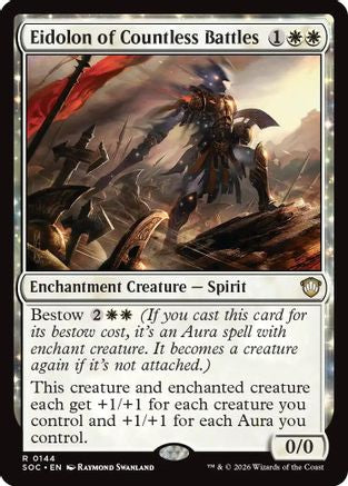 Image of Eidolon of Countless Battles (SOC-144) - Commander: Secrets of Strixhaven