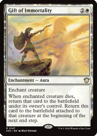 Image of Gift of Immortality (SOC-147) - Commander: Secrets of Strixhaven