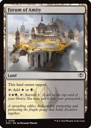 Image of Forum of Amity (SOS-256) - Secrets of Strixhaven