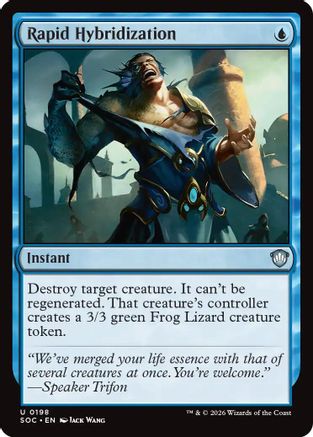 Image of Rapid Hybridization (SOC-198) - Commander: Secrets of Strixhaven