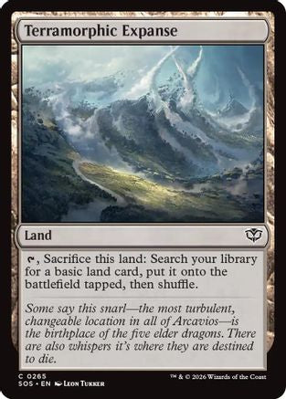 Image of Terramorphic Expanse (SOS-265) - Secrets of Strixhaven