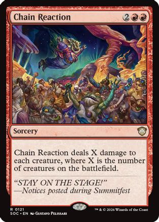 Image of Chain Reaction (SOC-121) - Commander: Secrets of Strixhaven