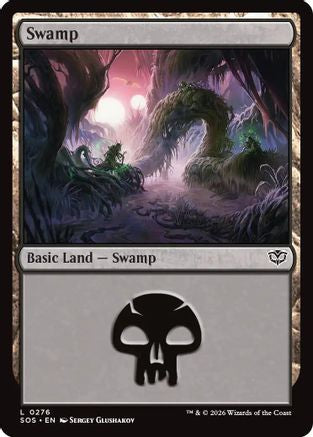 Image of Swamp (0276) (SOS-276) - Secrets of Strixhaven