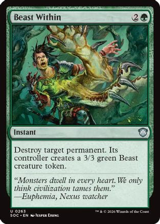 Image of Beast Within (SOC-263) - Commander: Secrets of Strixhaven