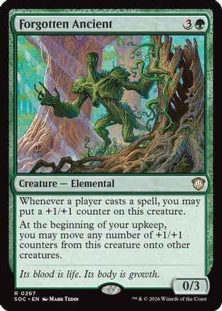 Image of Forgotten Ancient (SOC-267) - Commander: Secrets of Strixhaven