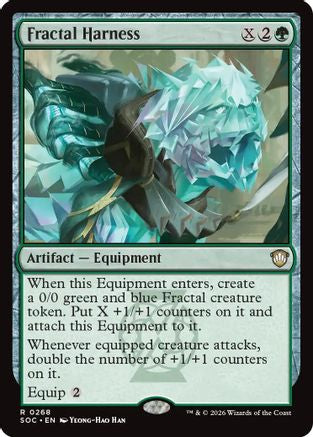 Image of Fractal Harness (SOC-268) - Commander: Secrets of Strixhaven
