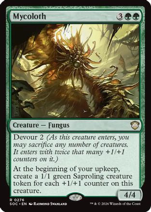 Image of Mycoloth (SOC-276) - Commander: Secrets of Strixhaven