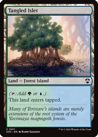 Image of Tangled Islet (SOC-411) - Commander: Secrets of Strixhaven