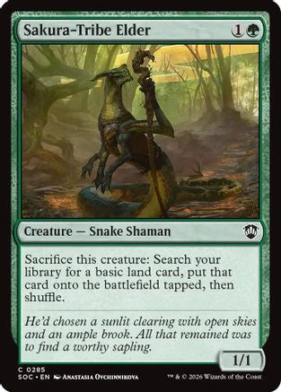 Image of Sakura-Tribe Elder (SOC-285) - Commander: Secrets of Strixhaven