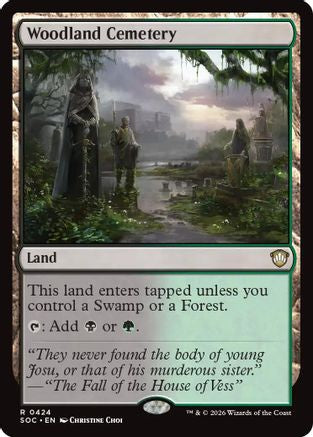 Image of Woodland Cemetery (SOC-424) - Commander: Secrets of Strixhaven