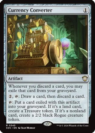 Image of Currency Converter (SOC-345) - Commander: Secrets of Strixhaven