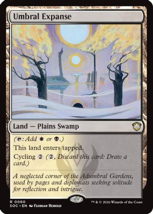 Image of Umbral Expanse (SOC-060) - Commander: Secrets of Strixhaven