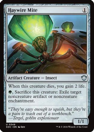 Image of Haywire Mite (SOC-349) - Commander: Secrets of Strixhaven