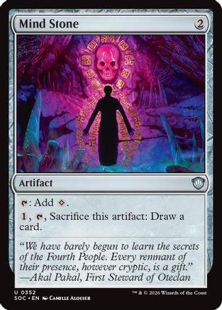 Image of Mind Stone (SOC-352) - Commander: Secrets of Strixhaven