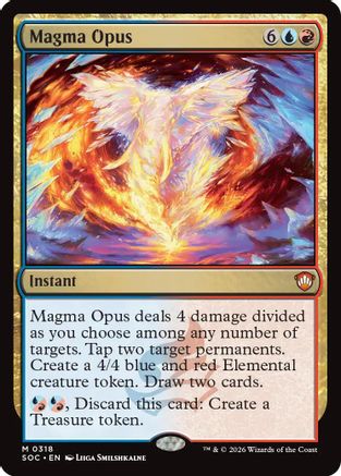 Image of Magma Opus (SOC-318) - Commander: Secrets of Strixhaven